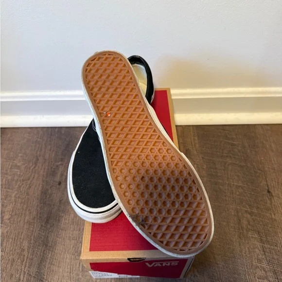 Vans Black Classic Slip-On Shoes - Picture 3 of 4